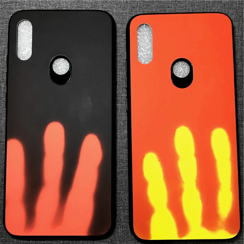 

For Xiaomi Mi 9 case,TPU Hot cold induction color change Fitted Case for Redmi Note 7 A2 A3 Lite Redmi 5plus 6a s2 f1 mix2 2s