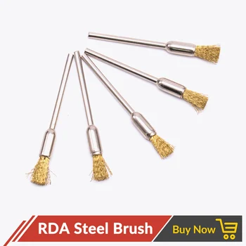 

Quartz Banger 5pcs Cleaning Brush Atomizer DIY Tools Tanks Heating Wire for RDA RTA Tank Vape Electronic Cigarette Accessories
