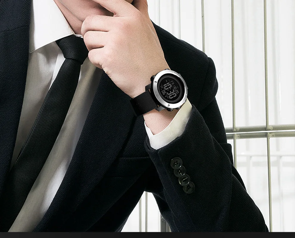 Часы для мужчин спортивные уличные часы SKMEI цифровой секундомер двойной обратный отсчет будильник Водонепроницаемый Электронный Relogio Masculino
