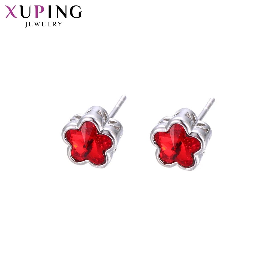 

Xuping Earrings Cute Flower Shaped Crystals from Swarovski Romantic Design Jewelry Best Gift for Women S142.1-96350