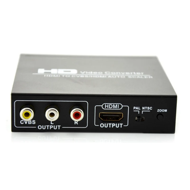 Преобразователь видеозахвата 2017 HDMI в CVBS/HDMI протоколы HDCP совместимы с HDMI1.3