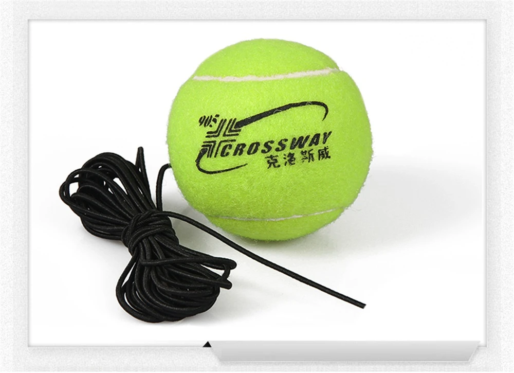 Tenis сверхмощный Теннисный тренировочный прибор для упражнений теннисный мяч спорт самообучающийся теннисные мячи с теннисным тренером плинтус