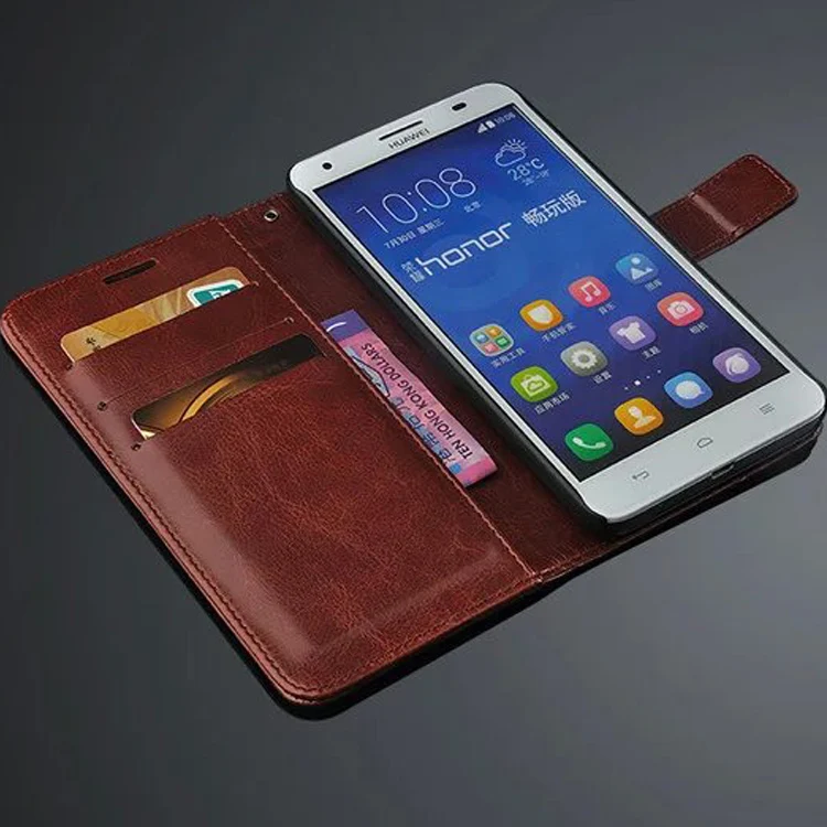 

For Huawei Honor 3X Case Luxury Retro Flip Leather Case Wallet Cover For Huawei Honor 3X/3X Pro/3X Play G750 Phone Cover Coque
