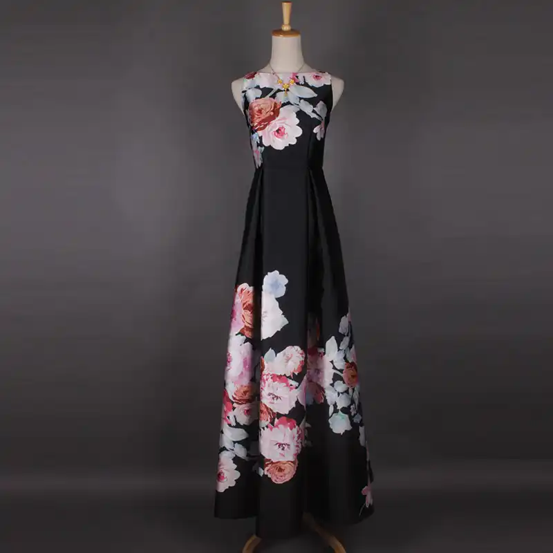 hibiscus flower dress