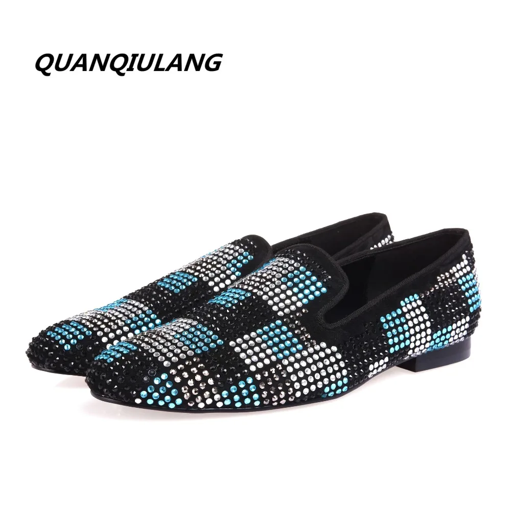 Новинка 2017 дизайнерские красные туфли цветные со стразами кожаные модные