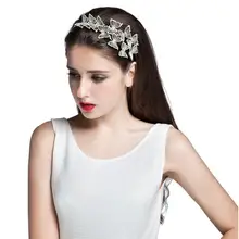 Guirnalda de los 2016 Diez mariposa Hairband Accesorios Para El Cabello Joyería Del Pelo de la Alta Calidad de La Manera de Las Mujeres Rhinestone de La Venda Envío gratis