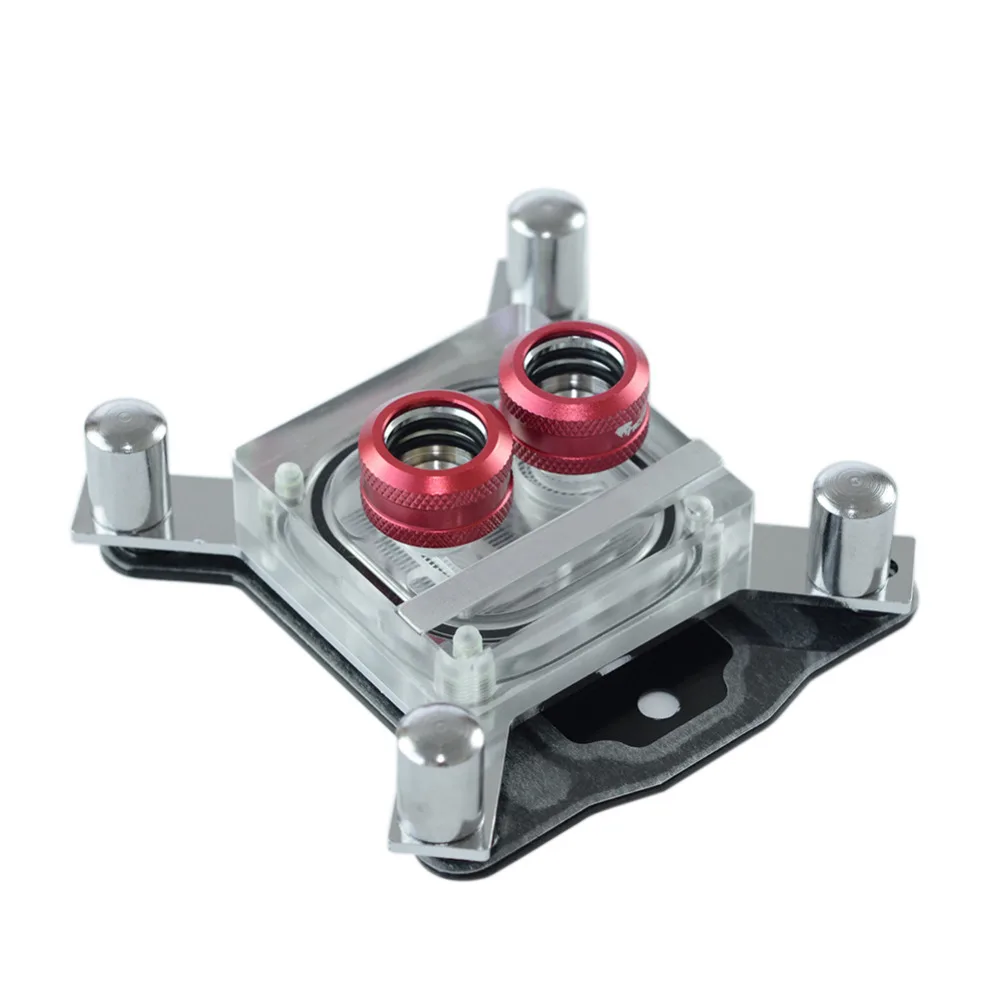 G1/4 موضوع الكمبيوتر GPU Waterblock CPU قنوات صغيرة رادياتير لتبريد للمياه برودة ل إنتل LGA 1150 1151 1155 1156 تبريد G1/4 موضوع الكمبيوتر GPU Waterblock CPU قنوات صغيرة رادياتير لتبريد للمياه برودة ل إنتل LGA 1150 1151 1155 1156 تبريد