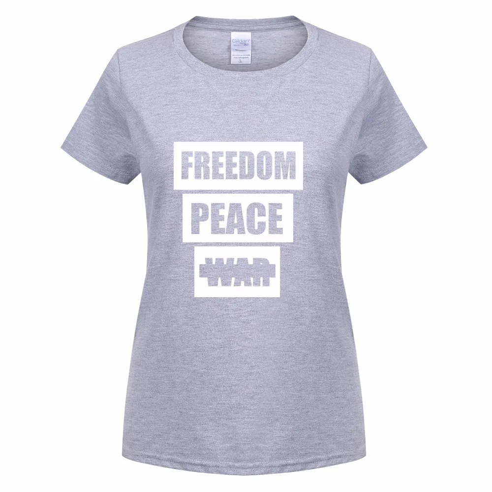 Aliexpress.com : Buy Summer Funny Women Freedom Peace No