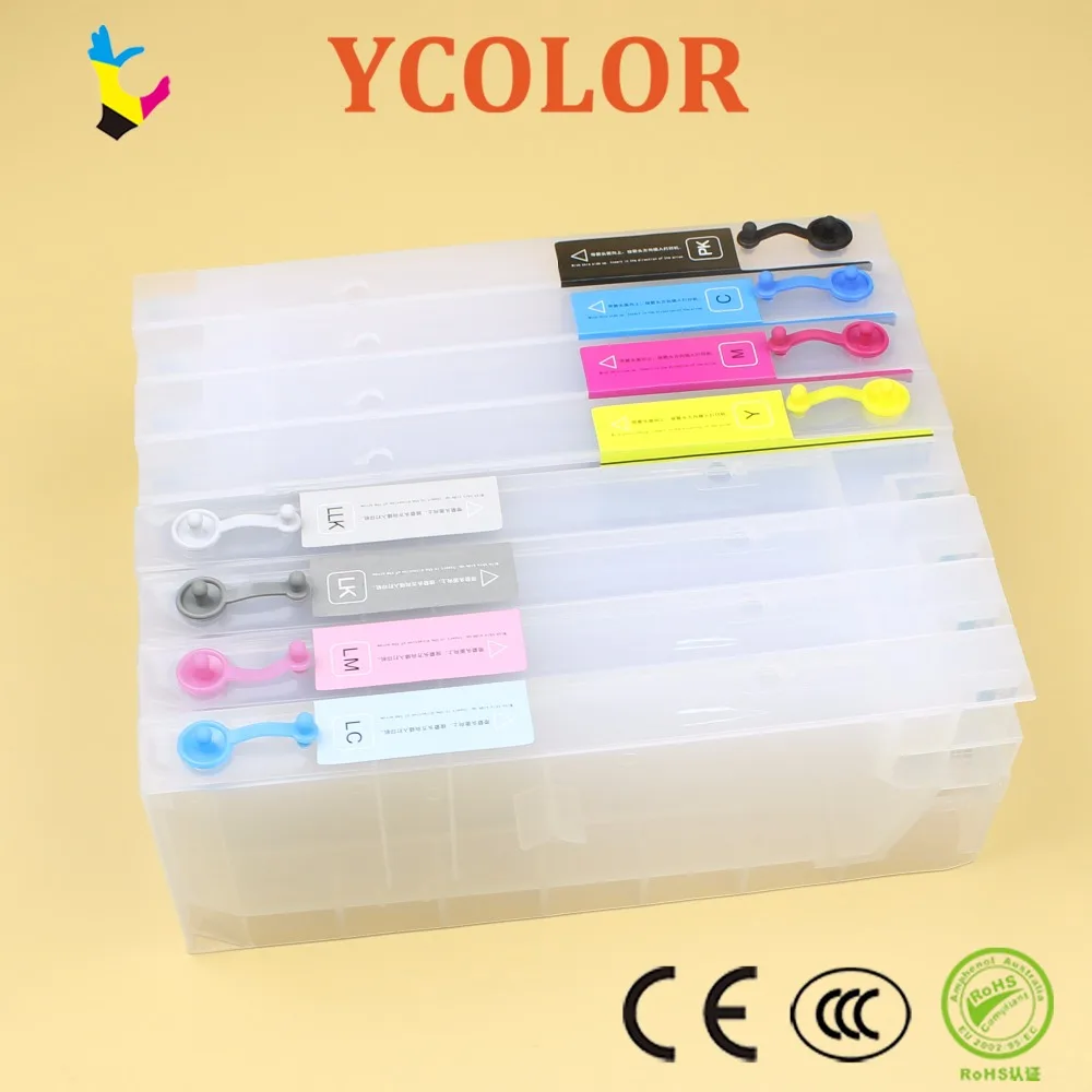 Ink Cartridge With Reset Chip 4880 4800 4000 7600 9600 for Epson Stylus Pro 4880 Ink Tank Cartridge 300ml
