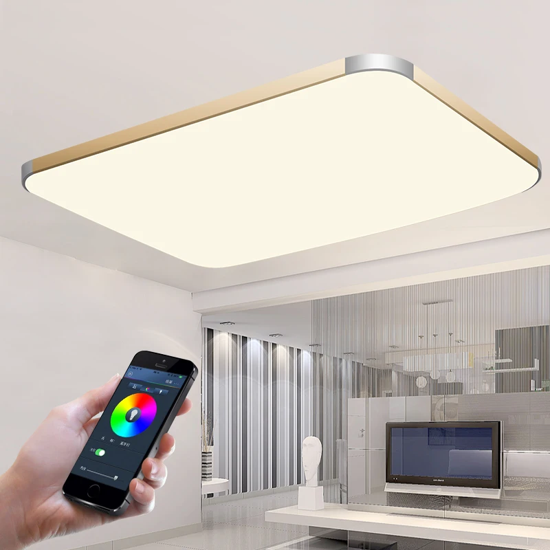 wireless lighting fixtures. app mobile phone control modern led ceiling lights for living room bedroom bluetooth wireless lamp fixtures lighting p