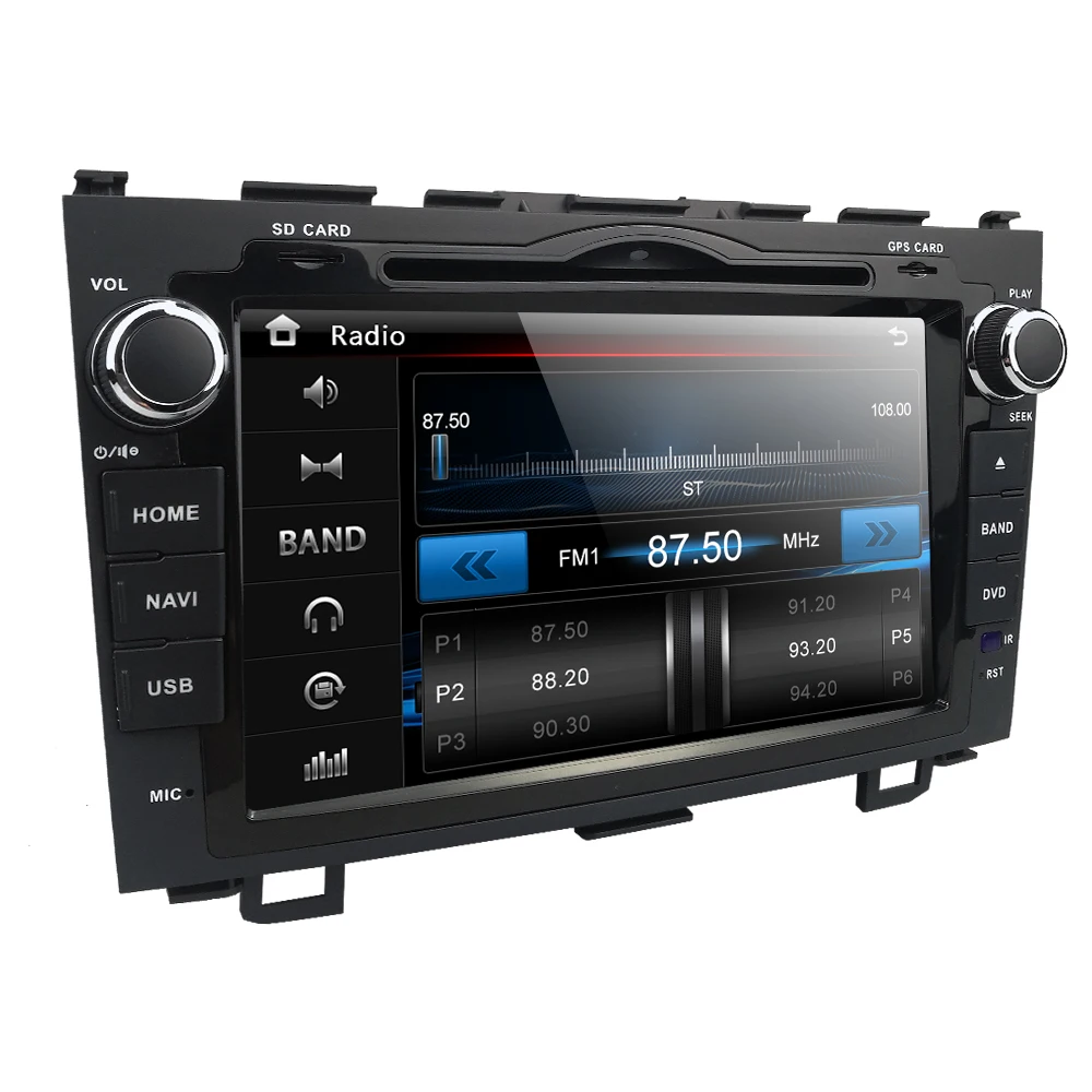 Cheap 2 DIN Size Car Stereo DVD GPS NAV Radio for Honda CRV CR-V CR V 2007 2008 2009 2010 2011 Output/DAB+/Mirrorlink/GAME/SWC/MAP/USB 3