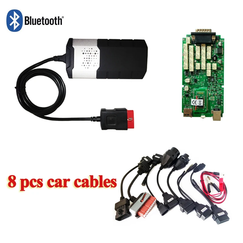 A +++ новая одноплатная vci vd ds150e cdp bluetooth 2016.R0/2015.R3 генератор ключей для delicht obd2 сканер