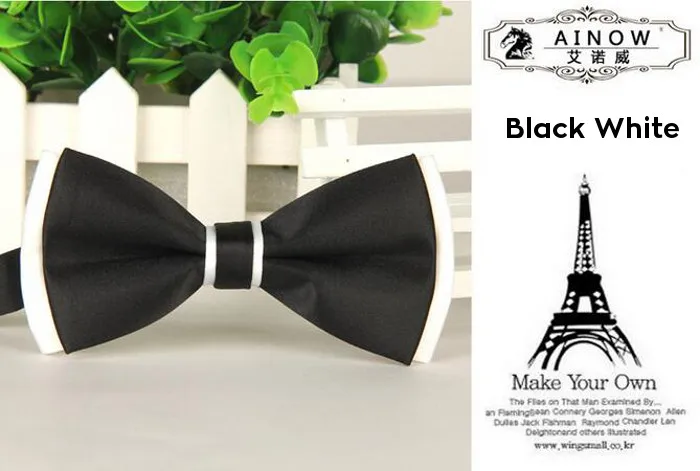 black white