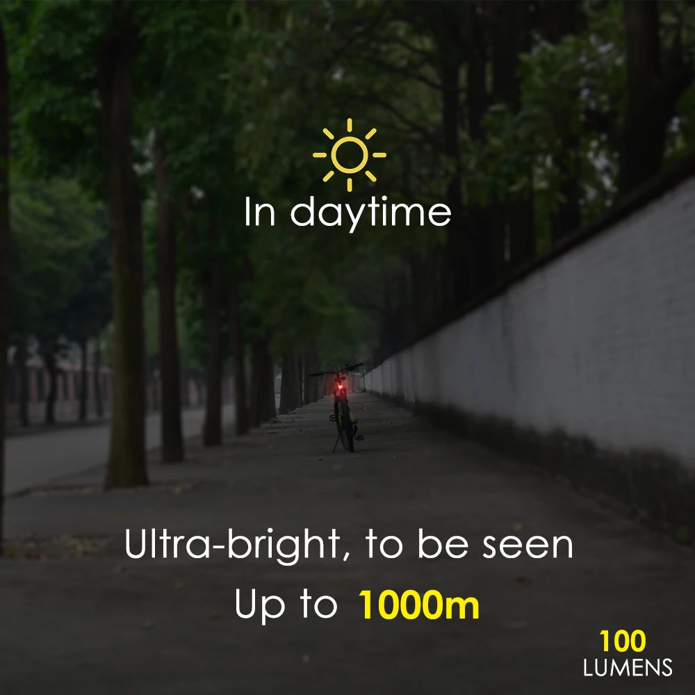Excellent Linkbest 100 Lumens USB Rechargeable LED Bike Tail Light, 600mAh Battery Build in Reflector Safety Waterproof bicycle rear light 2 Excellent Linkbest 100 Lumens USB Rechargeable LED Bike Tail Light, 600mAh Battery Build in Reflector Safety Waterproof bicycle rear light 2