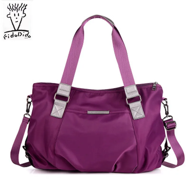 2017 Design Nylon Bags Women and Men Soft Handbags Concealed Pocket