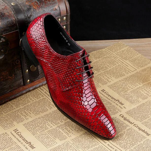 Moda lujo del cuero genuino para hombre zapatos de vestir ventas red zapatos masculinos de los hombres para oficina de negocios de la boda|shoes fashion men|shoes menshoes men business - AliExpress