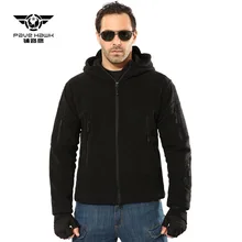 Мягкая зимняя Мужская Утепленная флисовая куртка с капюшоном, куртка для верховой езды, альпинизма, кемпинга, теплая ветрозащитная тактическая куртка 4XL