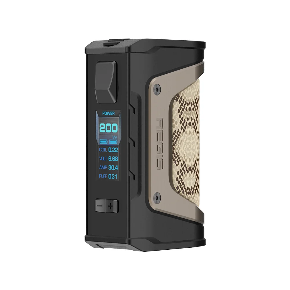 2 шт. Geekvape Aegis Legend 200 Вт TC коробка мод огромная мощность ed от двух 18650 батареи без батарейного отсека мод Vs люкс мод - Цвет: Snake Skin