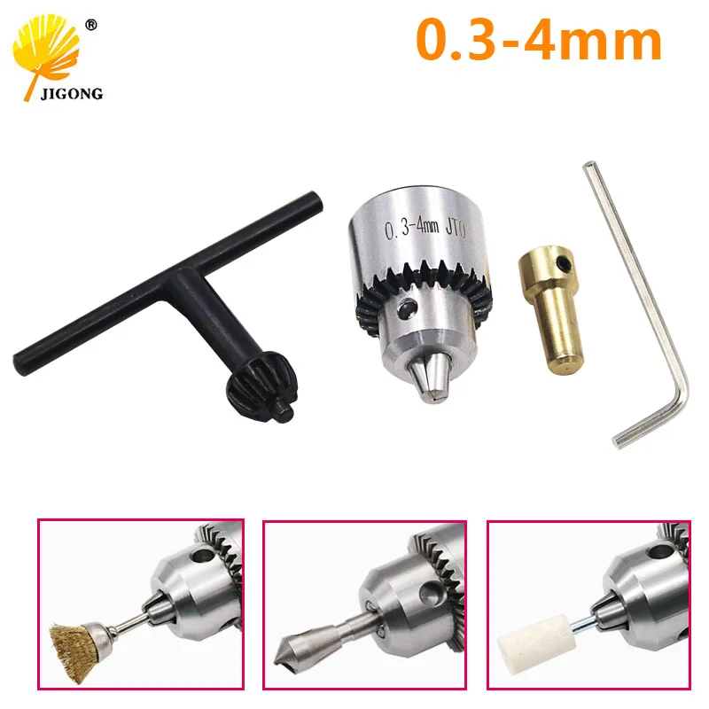 Jlgong Drill Chucks Clamping 0.3-4mm 