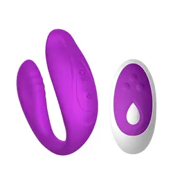 U Вибратор клитор Спайк массажер G точечный стимулятор эротический секс-игрушки USB Перезаряжаемый двойной мотор вибратор для женщин мужчин