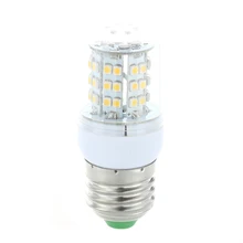 E27 48 3528 SMD Светодиодный прожектор 3W лампа освещение теплый белый AC 220-240 V 3000K