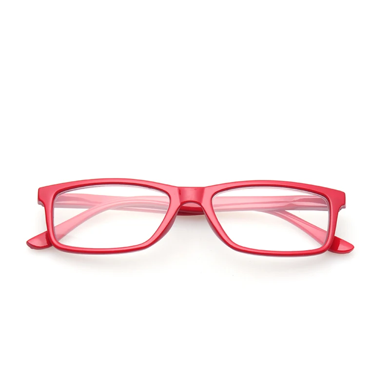 Очки для чтения, современные популярные модели, дизайнерские очки, гибкие Пружинные шарниры, очки для чтения, для мужчин и женщин - Цвет оправы: Красный