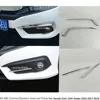 Faro antiniebla delantero para coche, marco de palos con lámpara ABS, cubierta cromada, 2 uds., para Honda Civic, 10th, sedán, 2016, 2017, 2022 ► Foto 1/6