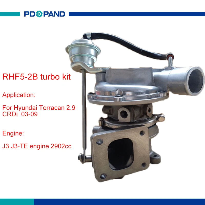 RHF5 2B engine turbo charger kit turbocharger for Hyundai Terracan 2.9