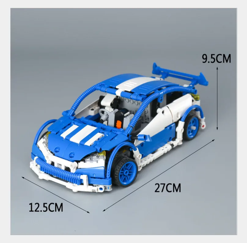 

Lepin 20053 &20053B Genuine Technic Series The Hatchback Type R Set Compatible MOC-6604 Building Blocks Bricks Educational Toys
