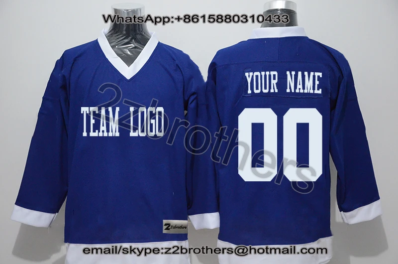 

Factory OEM Custom Ice Hockey Jerseys Design DIY Your Own College Team Sweater Stitch Sew Logo Name Number Men Women Youth Kids