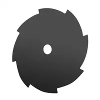 טונגסטן פלדה חיתוך קאטר ויד גראס מכונת דיסק מברשת Cutter גוזם טונגסטן פלדה 10" קוטר עם מכונת כביסה ארבור 20 מליון (1)