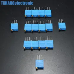 15 значений 3296 триммер отделка горшок резистор потенциометра наборы
