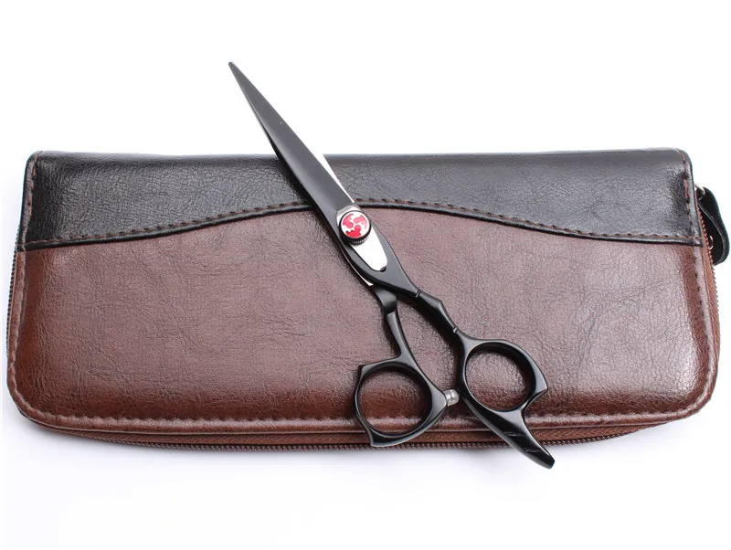 C9017 Hei C 5.5YY C9017 5," 440C настроить логотип Парикмахерские ножницы для резки Thinning ножницы Профессиональные Парикмахерские ножницы - Цвет: C9017 Hei C 5.5YY