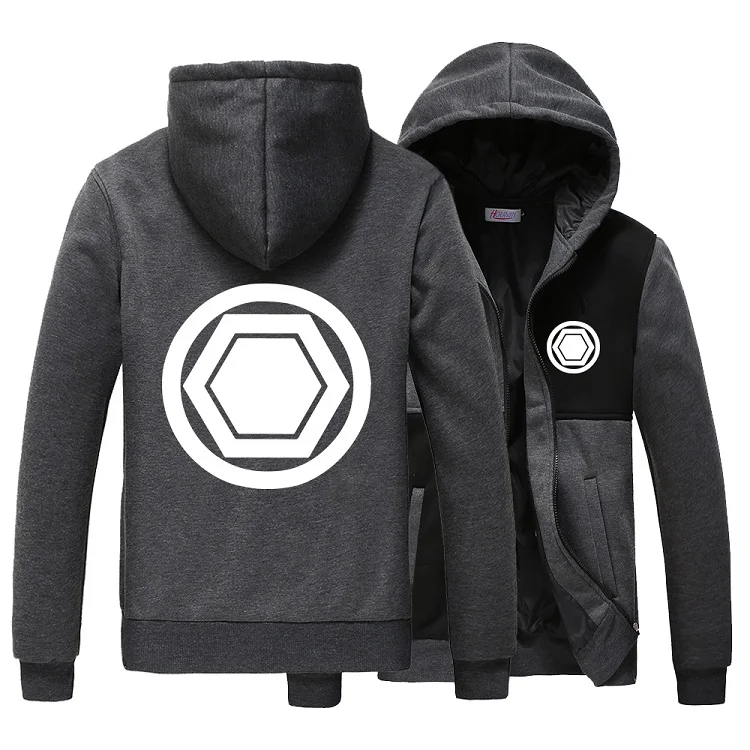 High-Q Unisex Anime KATSUGEKI TOUKEN RANBU hooded hoodie Cardigan Touken Ranbu Tsurumaru Kuninaga Casual 500g hoodie Coat