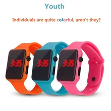 Women Men Watches LED Student Couple Electronic Watch With Adjustment Watch Reloj deportivo caliente Relgio esportivo quente C5