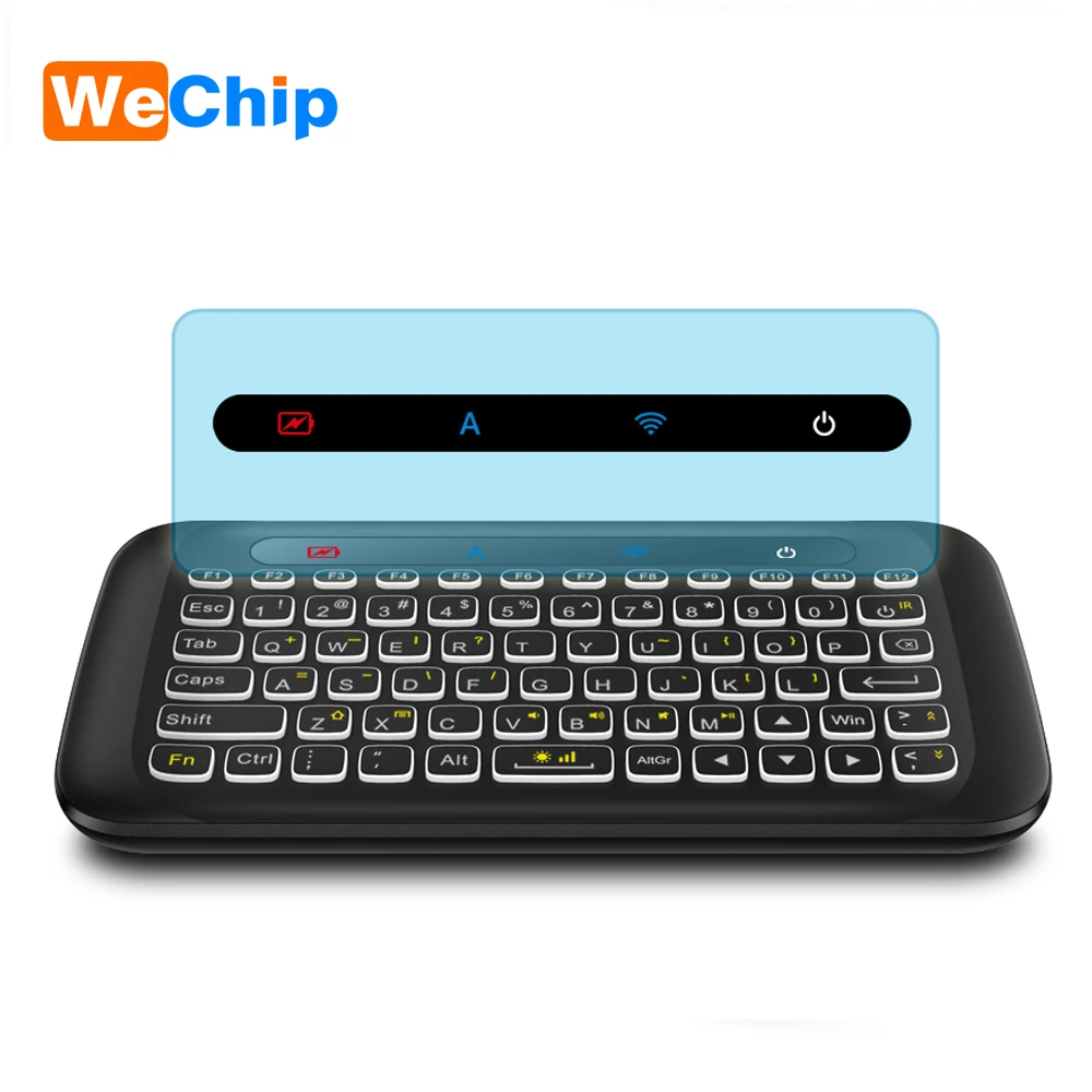 

2.4GHz Air Mouse Wireless Keyboard H20 with Backlight and touchpad Learning Function for Android TV Box Smart TV For X96 mini