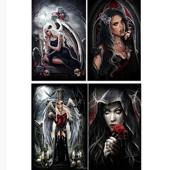 

5D Diy Embroidery Diamond Painting Anime Photos Drill Resin Ribbon Mosaic full 3D Cross Stitch Kit sticker room decorations