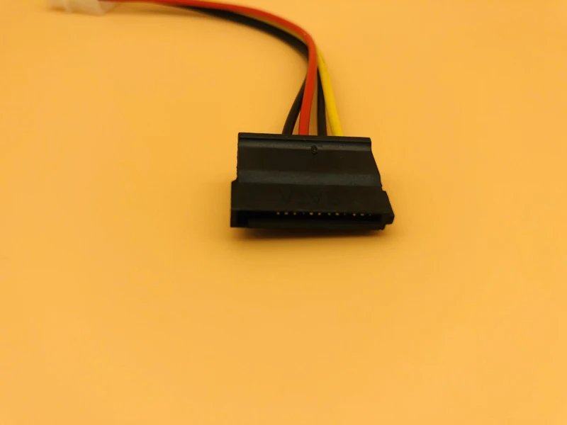 5PCS IDE to Serial ATA SATA HDD Hard Drive Power Adapter Cable Cord 15Pin SATA to 4Pin IDE Power SATA Power Cable for BTC Mining