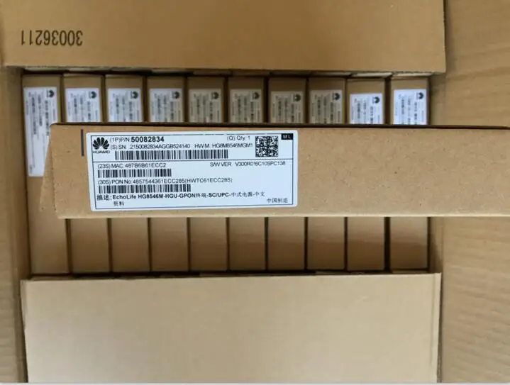 Оригинальный новый для HW HG8546M Gpon R2017 WiFi Ont onu 1GE + 3FE VOICE WIFI английская прошивка модем