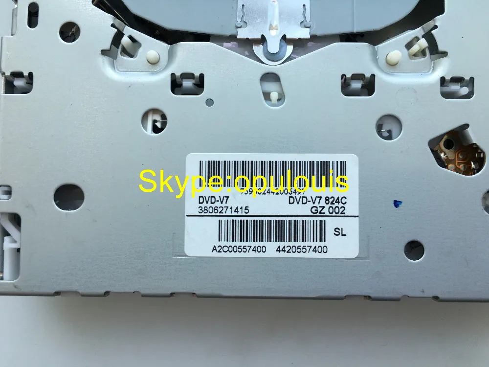 New PLDS single dvd mechanism DVD-V7 DVD X7 DVD 824C drive loader for Peugeot Buick Hyundai Car DVD audio systems car radio installation near me