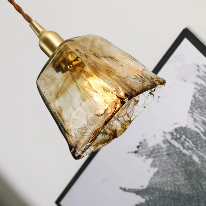 Vintage Light Nordic Lamp Pendant Lights Retro Loft Decor Industrial Lamp Bedroom Luminaire Suspendu Glass Hanglamp Luminarias