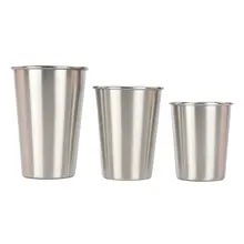 Барная пивная Питьевая Чашка Кружка Подарочная кружка 350 мл 304 чашка для кофе из нержавеющей стали Спорт на открытом воздухе бутылка для питьевой воды бесплатный Пользовательский логотип