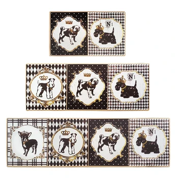 

PVC Leather Rubber Kitchen Rugs Black and White Plaid Dog Carpets Hallway Anti Skid Mat Durable Comfort Anti Fatigue Rug Runner
