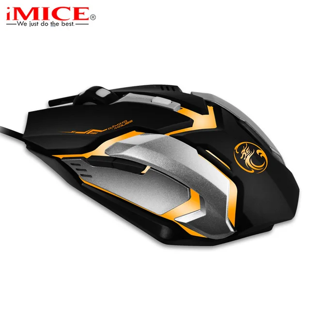Cheap Professional Game Engine Wired Gaming Mouse LED Optical 3D Wheel USB Computer Mouse Mice for PC Computer Laptop for CSGO Gamer