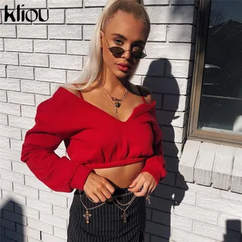 

Korean Clothes Women Shirts , Streetwear Womens Clothing Tops Shirts Women 2019 , Long Sleeve Shirt Women V-Neck Solid T Shirt