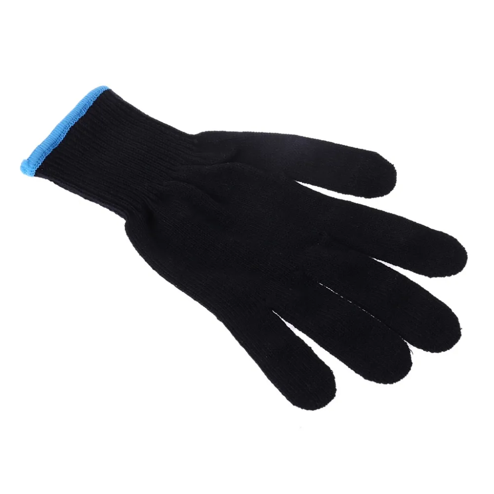 20,5 см профессиональная термостойкая Защитная перчатка для укладки волос для завивки прямые утюжки синего и красного цвета