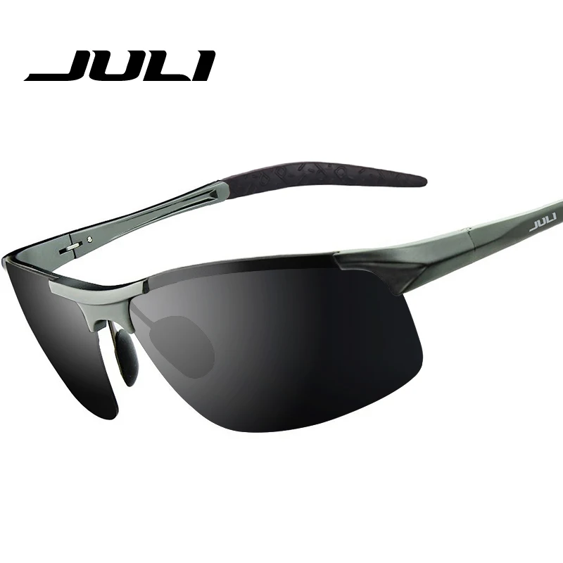 Prix pour JULI Polarisées Sport Lunettes De Soleil pour Hommes Femmes Conduite Baseball Vélo Pêche Golf Al-Mg Alliage Superlight Prix pour JULI Polarisées Sport Lunettes De Soleil pour Hommes Femmes Conduite Baseball Vélo Pêche Golf Al-Mg Alliage Superlight