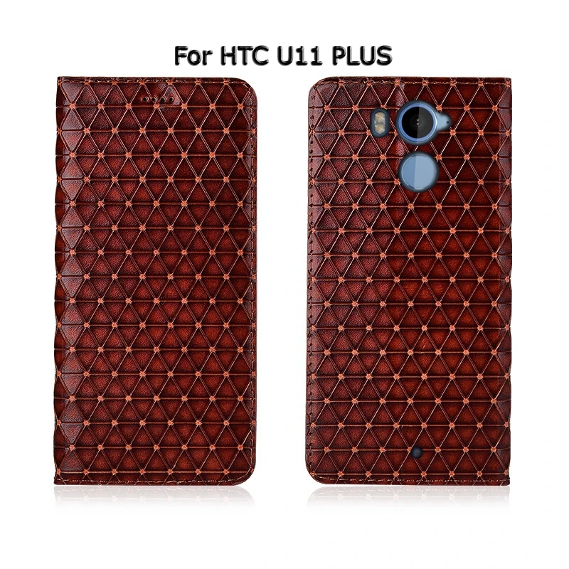 Топ чехол для телефона из натуральной кожи для htc U11 Life Plus EYEs/htc U12 Plus U12+ откидной Магнитный кронштейн сумка для карт чехол для телефона