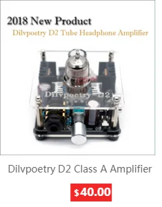 Dilvpoetry 6K4 встроенный ламповый усилитель HiFi TPA3116D2 вакуумный ламповый усилитель стерео аудио предусилитель 6J1 ламповый усилитель для дома