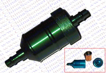 

CNC Aluminum Fuel gas Filter Mini Pocket Dirt bike ATV Quad CRF XR Cruiser Chopper Parts Green